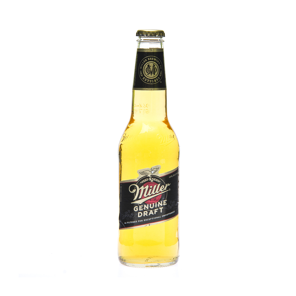 Cerveza Draft Miller Genuine12 OZ