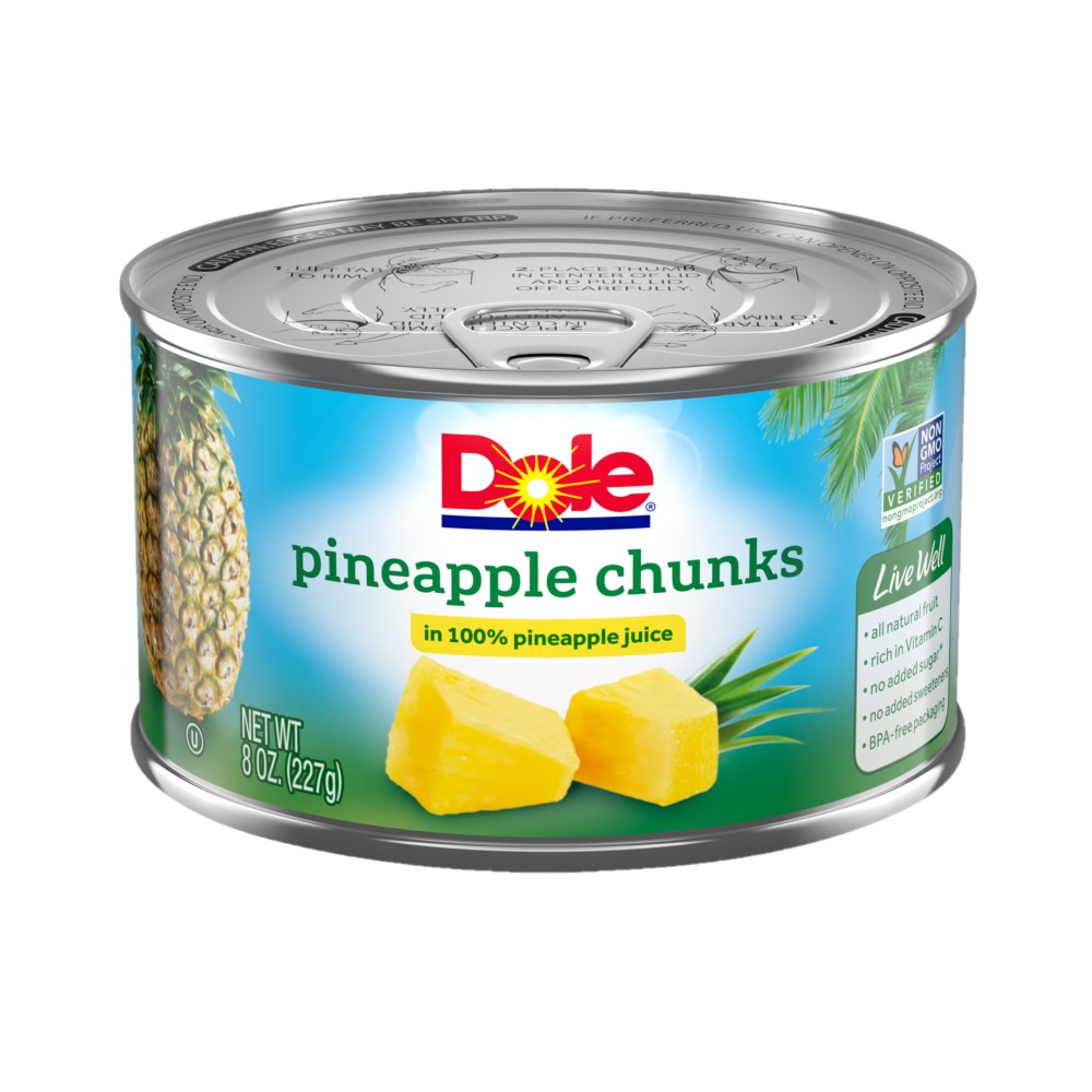 Piña En Trozos Dole8 OZ