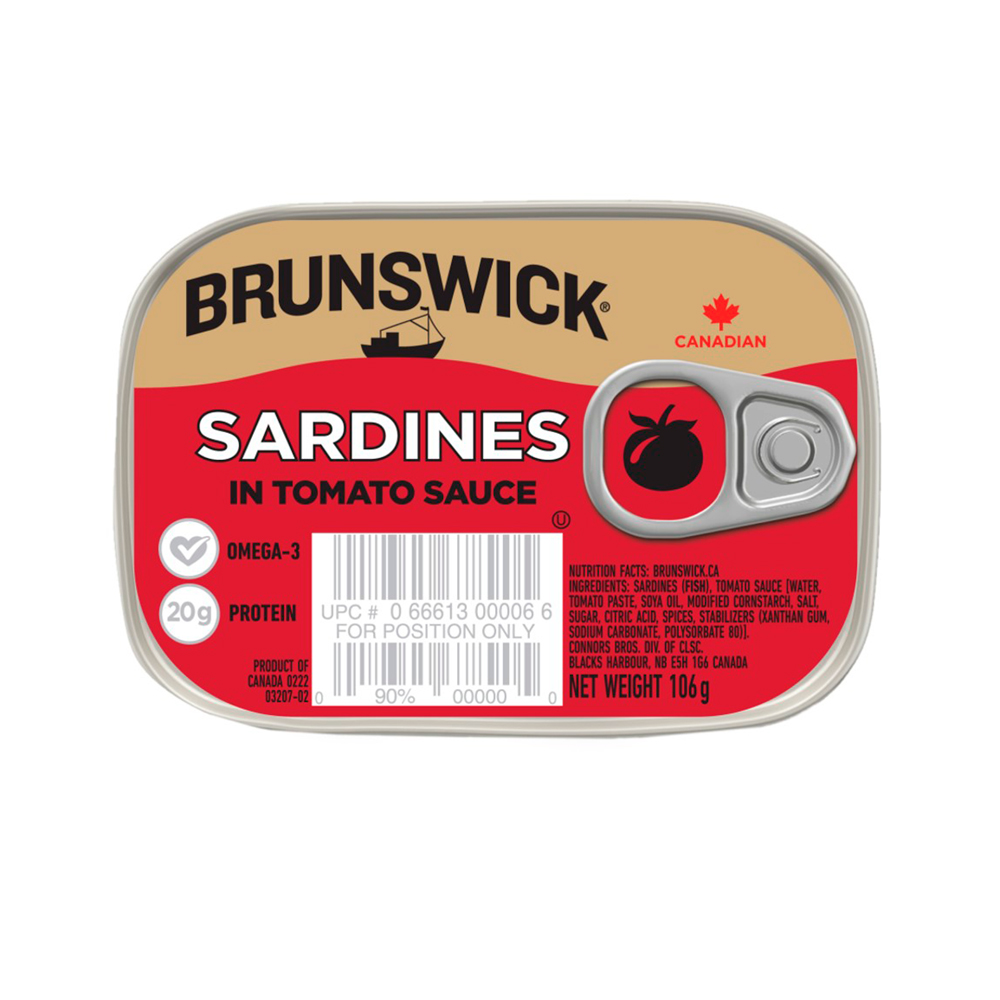 Sardinas En Tomate Brunswick106 GR