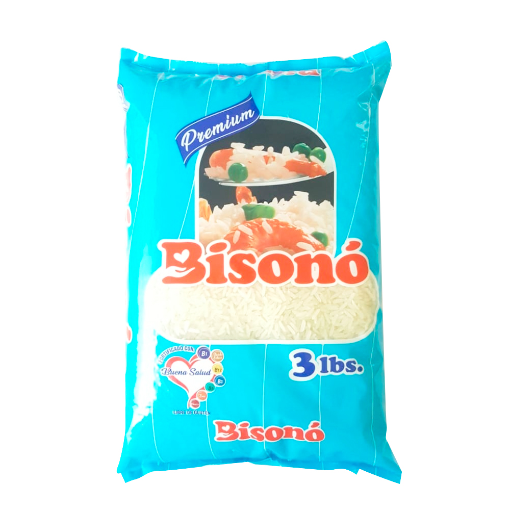 Arroz Super Selecto Bisonó3 LB