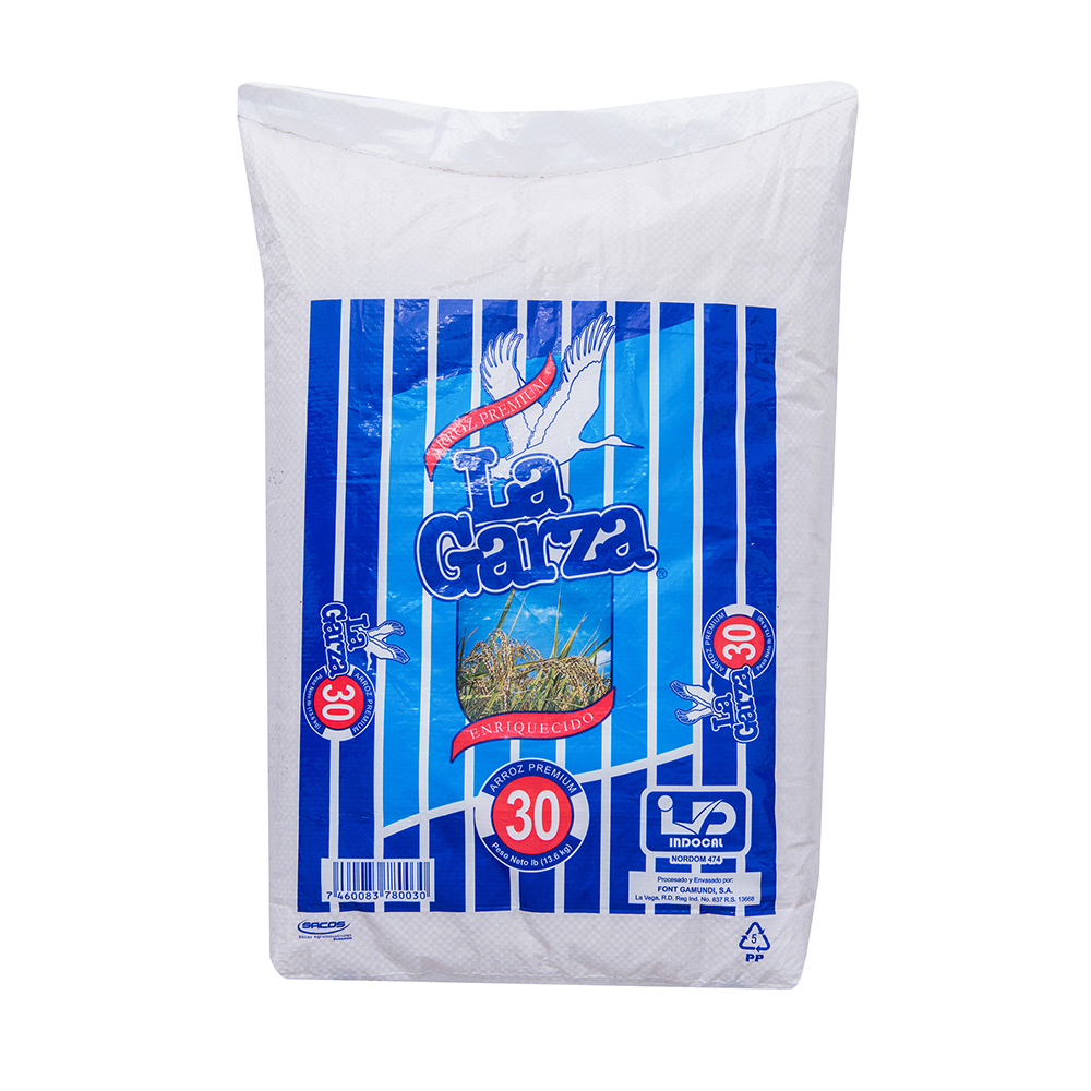 Arroz Enriquecido La Garza30 LB