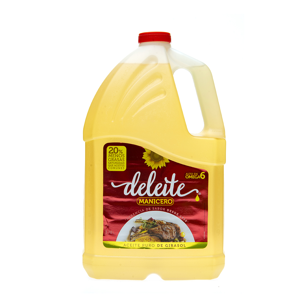 Aceite De Girasol Manicero Deleite128 OZ