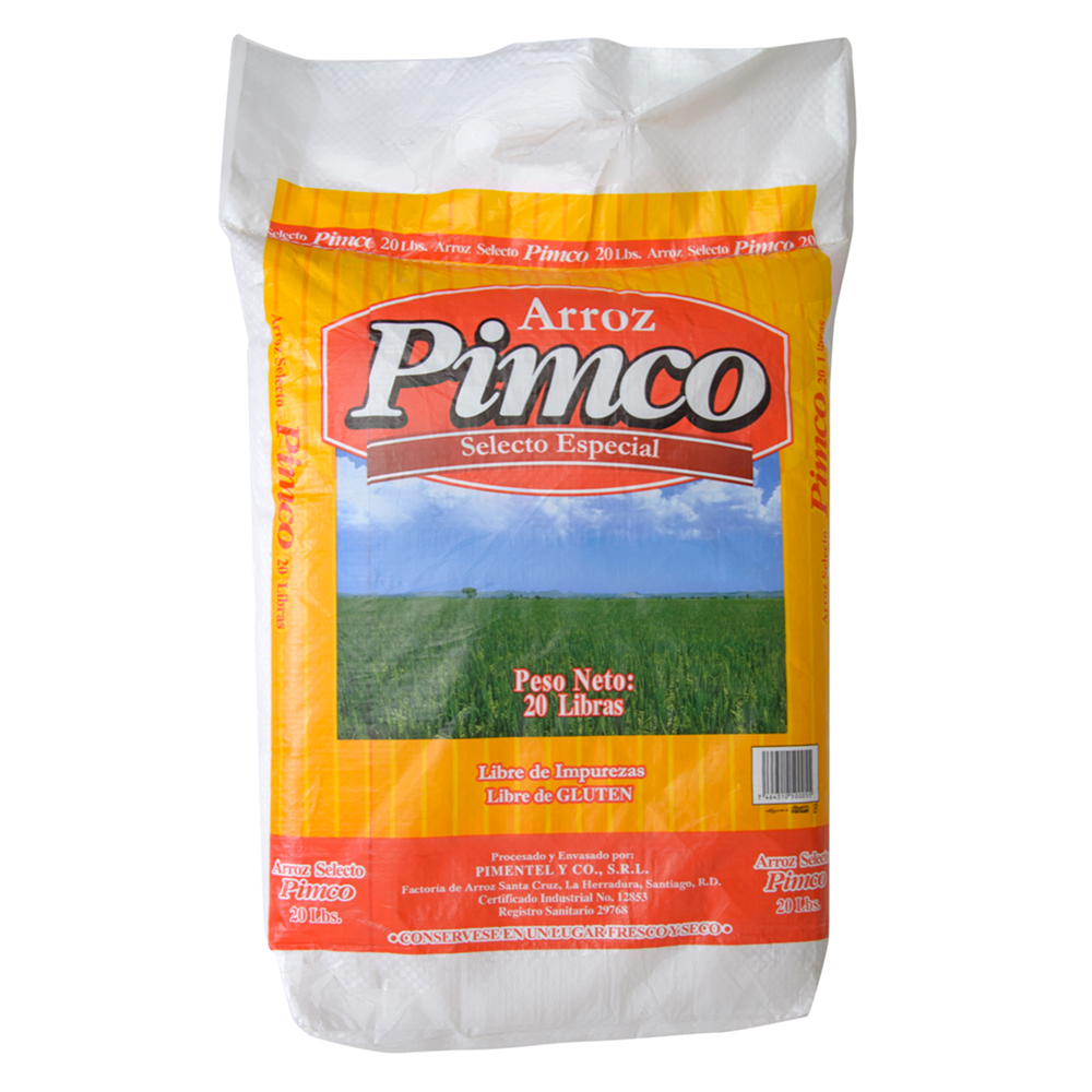 Arroz Selecto Pimco20 LB