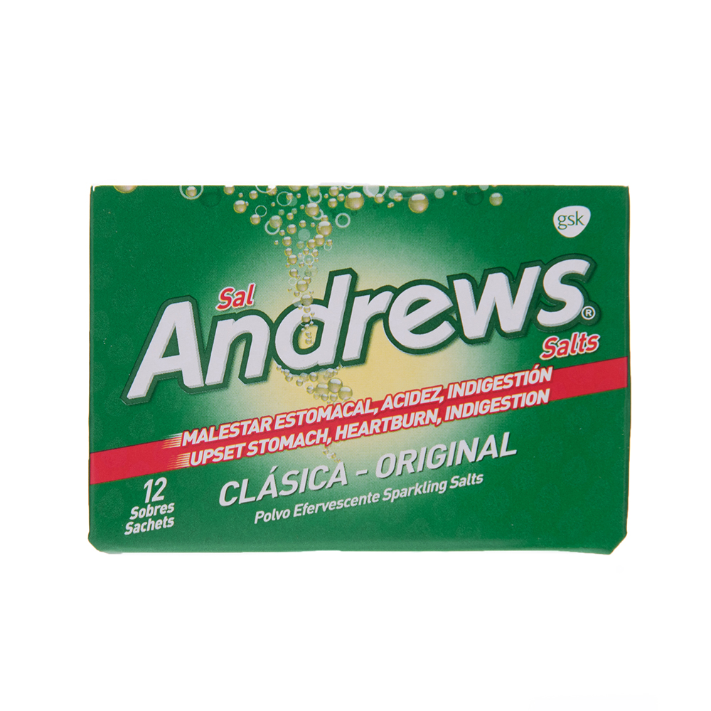 Antiácido Sal Andrews Original12 UND