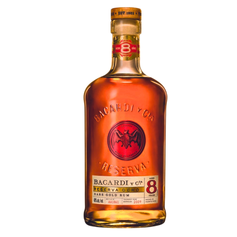 Ron Reserva 8 Años Bacardi70 CL