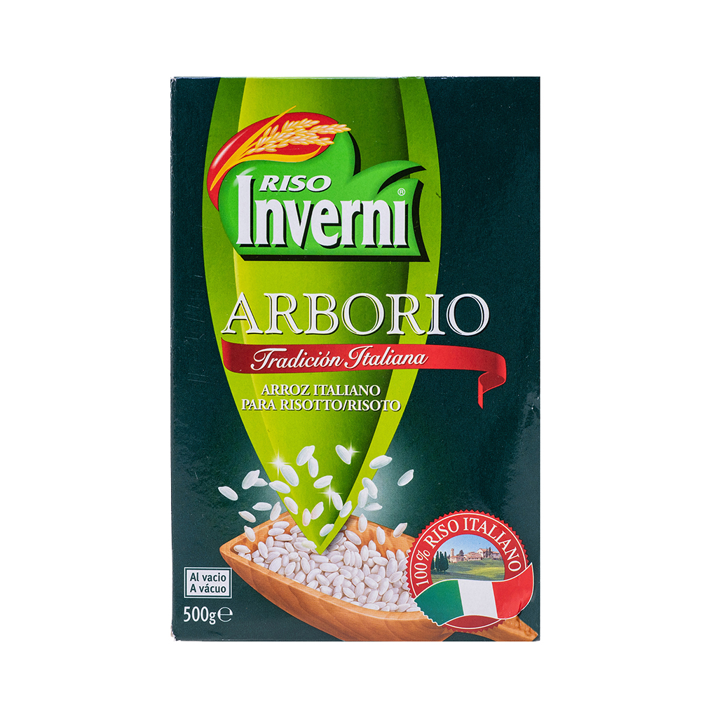 Arroz Italiano Para Rissoto Arborio Riso Inverni500 GR