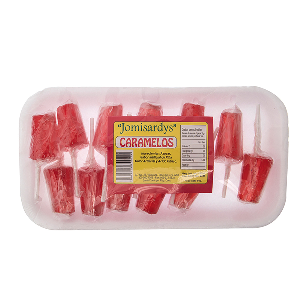 Pilones De Caramelo Grande Jomisardys9 OZ