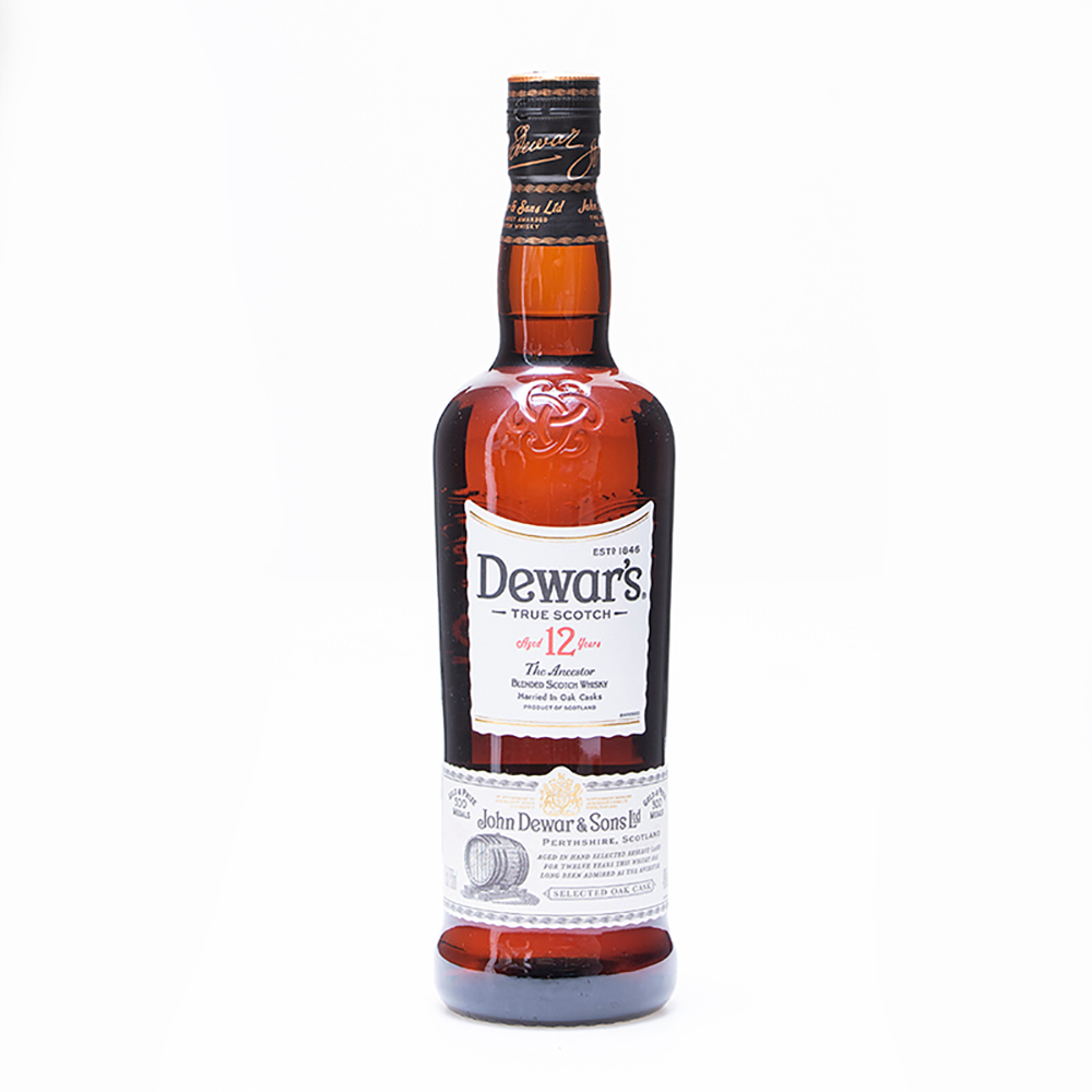 Whisky 12 Años Dewars75 CL