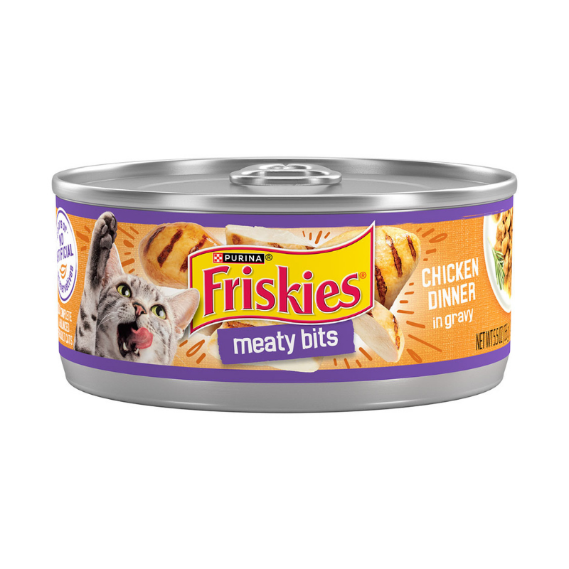 Alimento Húmedo Para Gato Friskies® Meaty Bits Pollo5.5 OZ
