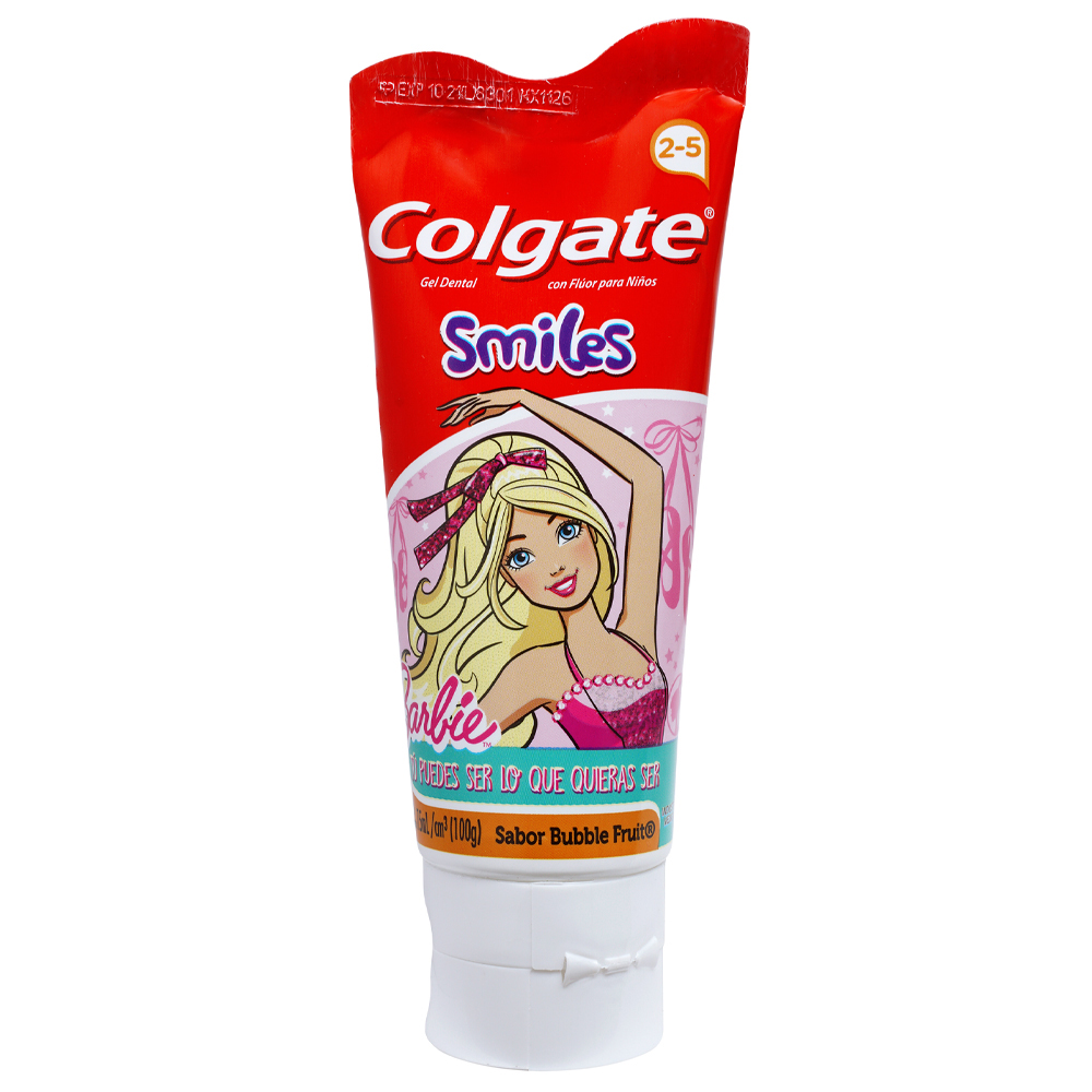 Crema Dental Para Niñas Motivo Barbie Colgate Junior75 ML