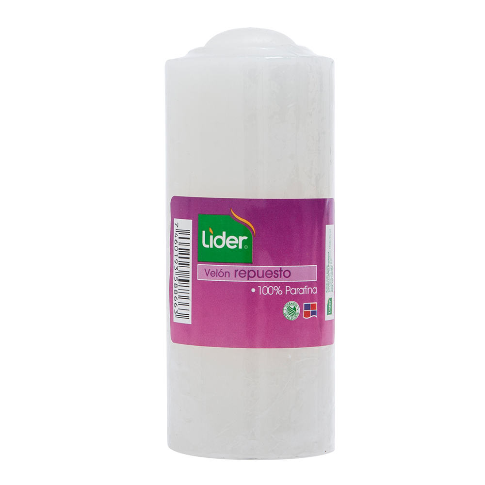 Velón Repuesto Blanco Líder1 UND