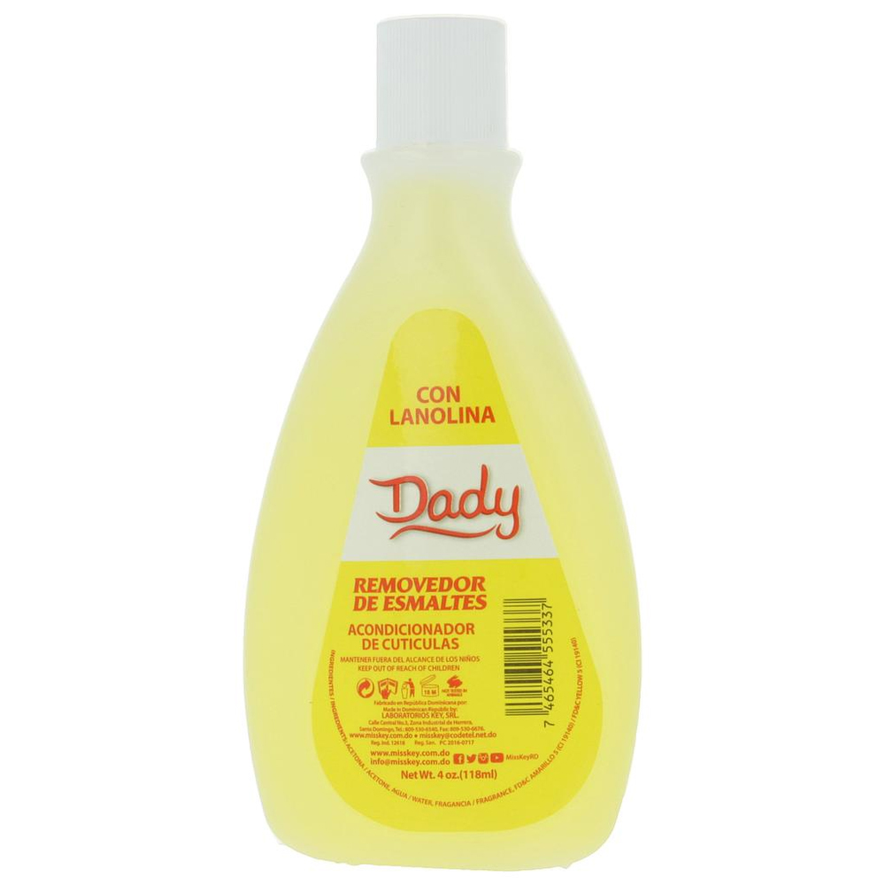 Removedor De Esmaltes Miss Key Dady4 OZ