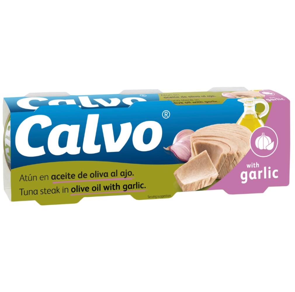 Atún En Aceite Oliva Al Ajo Calvo240 GR