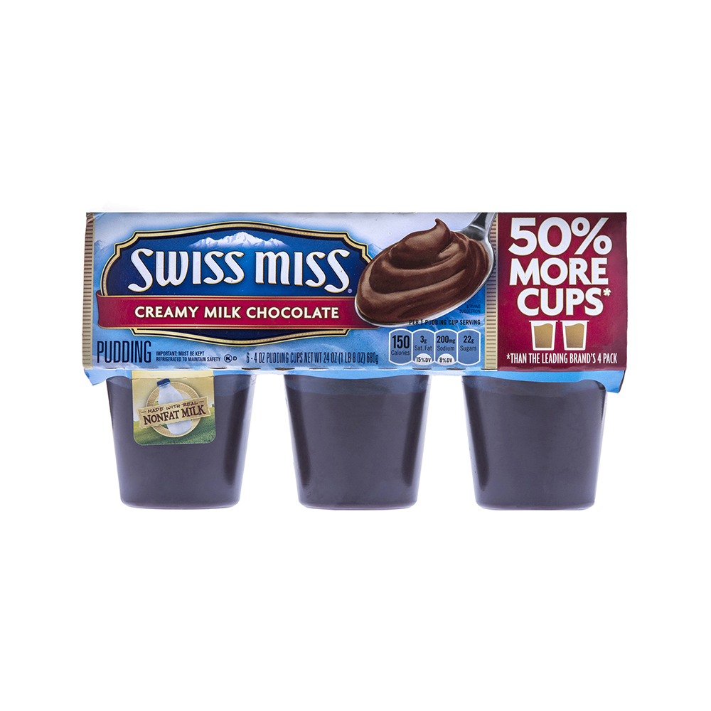 Pudding De Chocolate Swiss Miss 6 Und680 GR