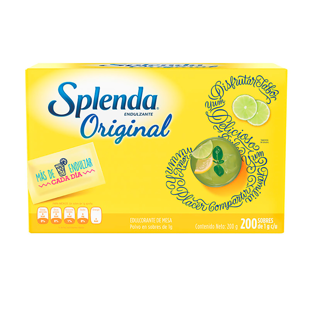 Endulcorante Sucralosa Splenda200 UND
