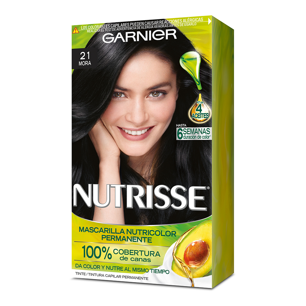 Tinte Permanente Color Mora 21 Garnier Nutrisse1 UND