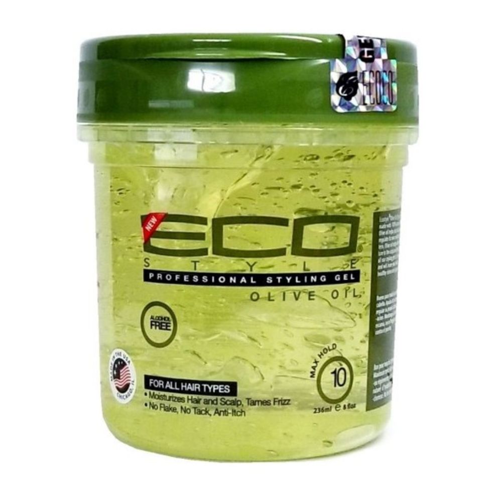 Gel Para El Cabello Con Aceite De Oliva Eco8 OZ