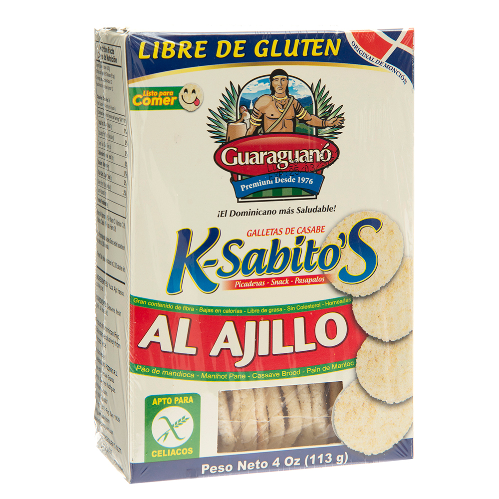 Casabe Al Ajillo Guaraguanó K-sabito's4 OZ