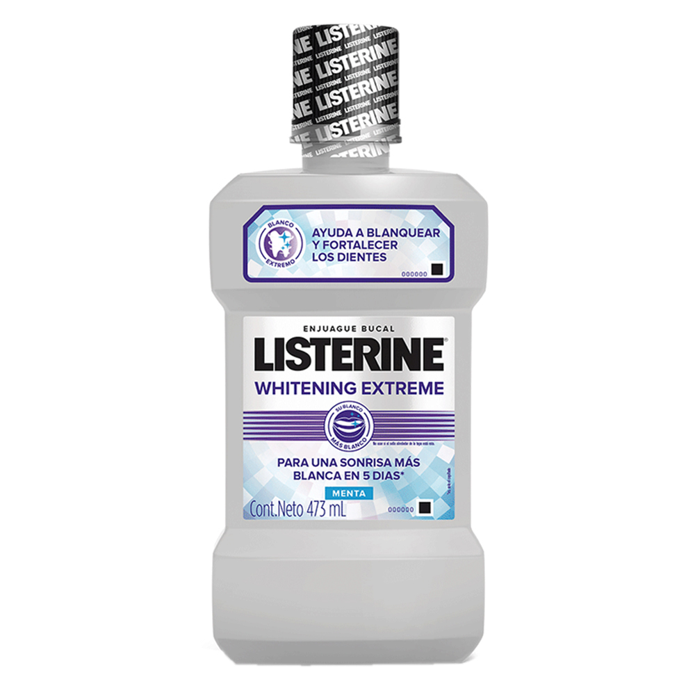 Enjuage Bucal Whitening Extreme Listerine473 ML