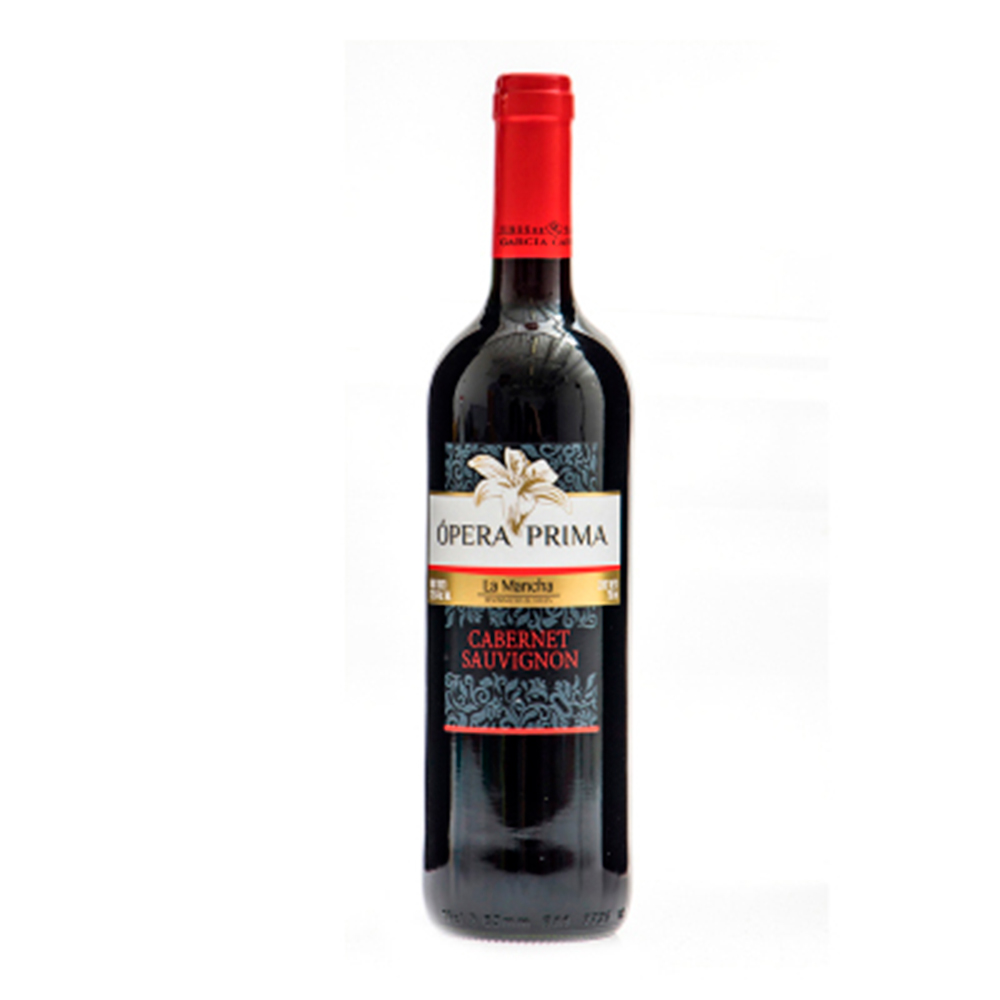 Vino Tinto Cabernet Sauvignon Opera Prima75 CL