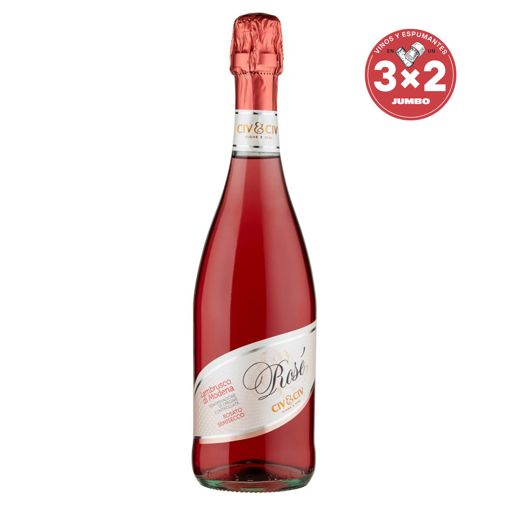 Espumante Di Modena Rosado Civ Lambrusco75 CL
