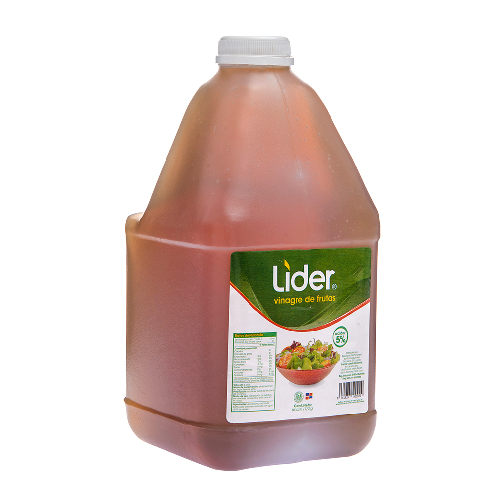 Vinagre De Frutas Líder0.5 GL