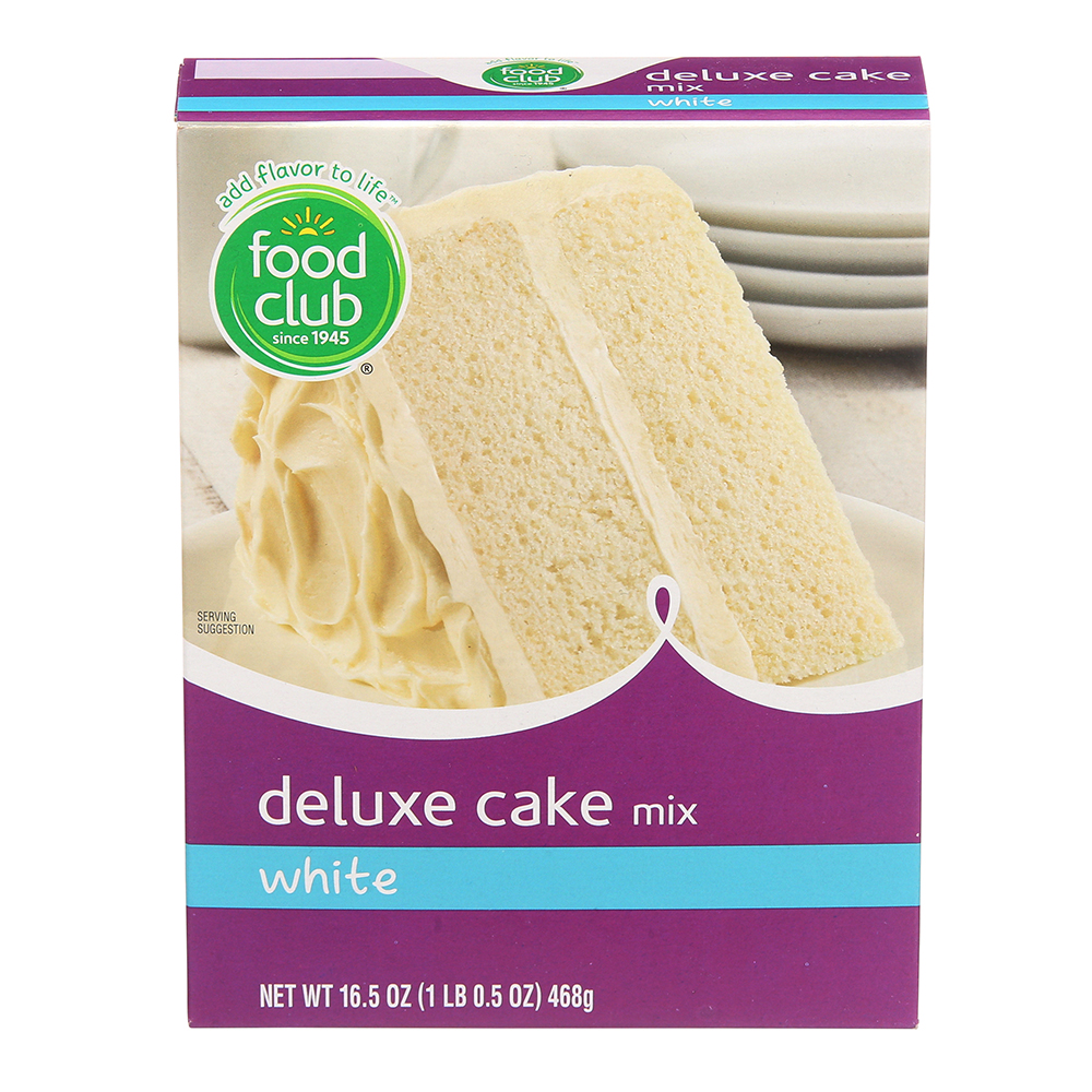 Mezcla Para Bizcocho Moist White Food Club16.5 OZ