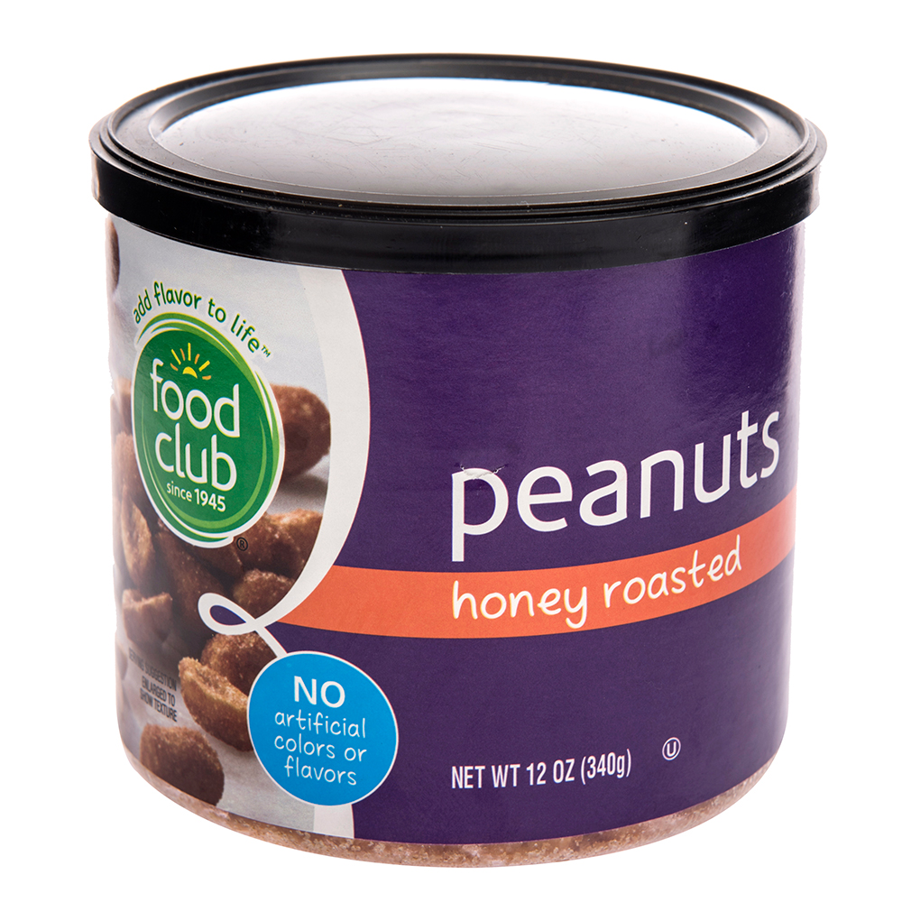 Mani Honey Roasted Food Club12 OZ