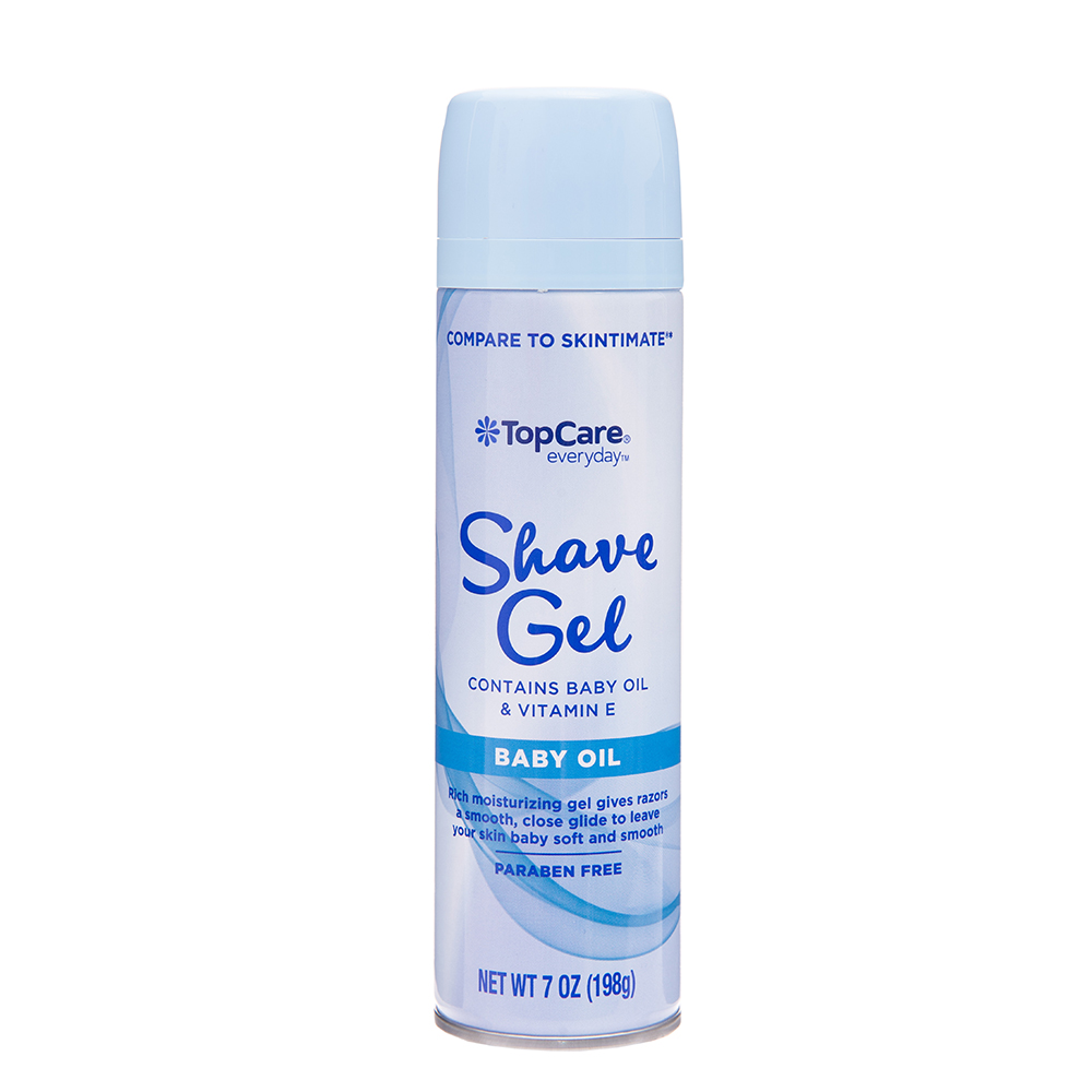 Gel Para Afeitar Piel Sensible Con Aloe Vera Top Care7 OZ