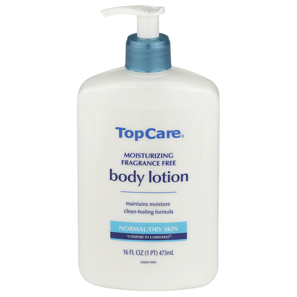 Crema Corporal Hidratante Para Piel Normal A Seca Sin Fragancia Top Care16 OZ