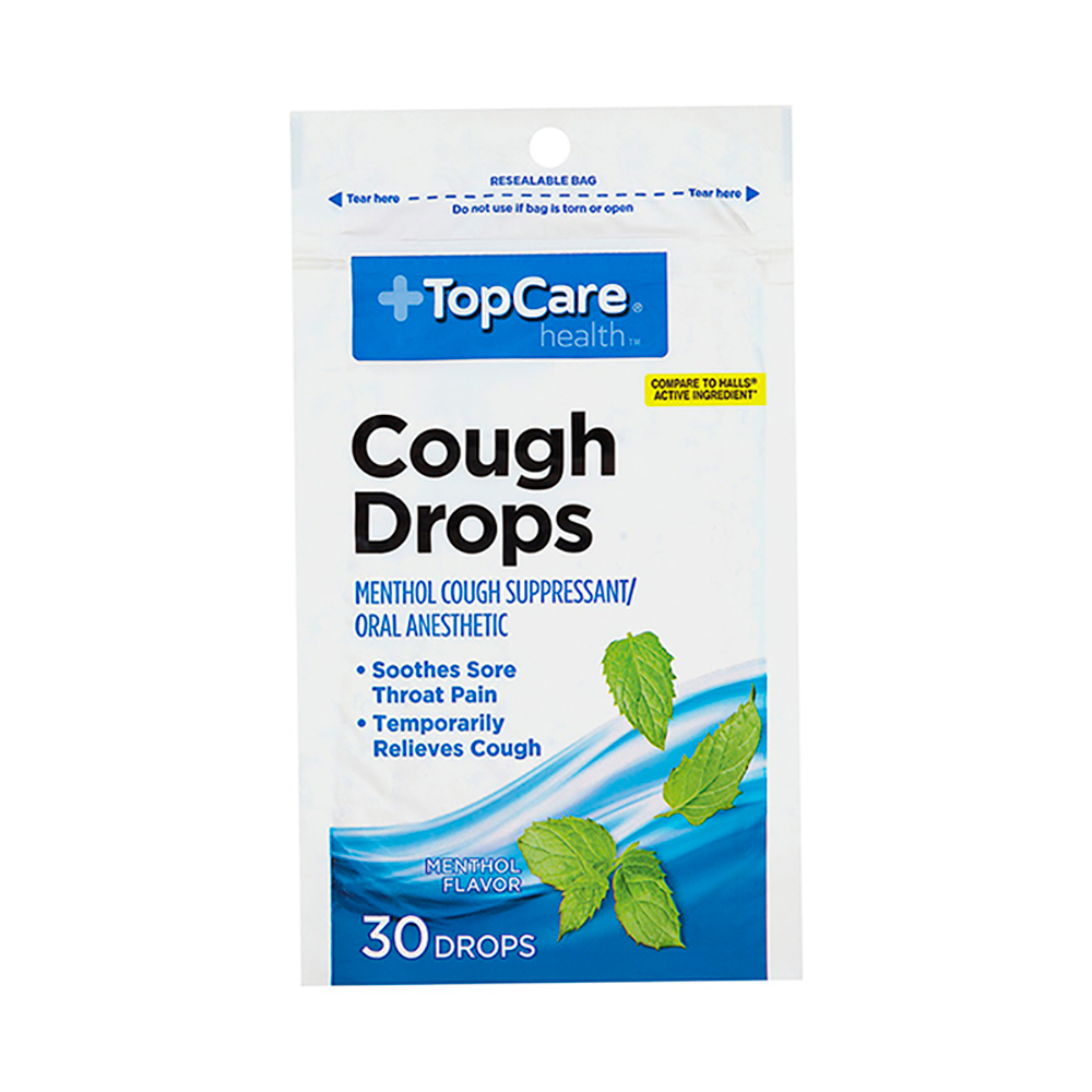 Pastillas Masticables Mentoladas Sin Azúcar Top Care25 UND