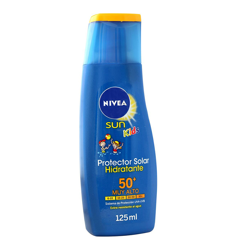 Protector Solar Para Niños Hidratante Fps60 Nivea125 ML
