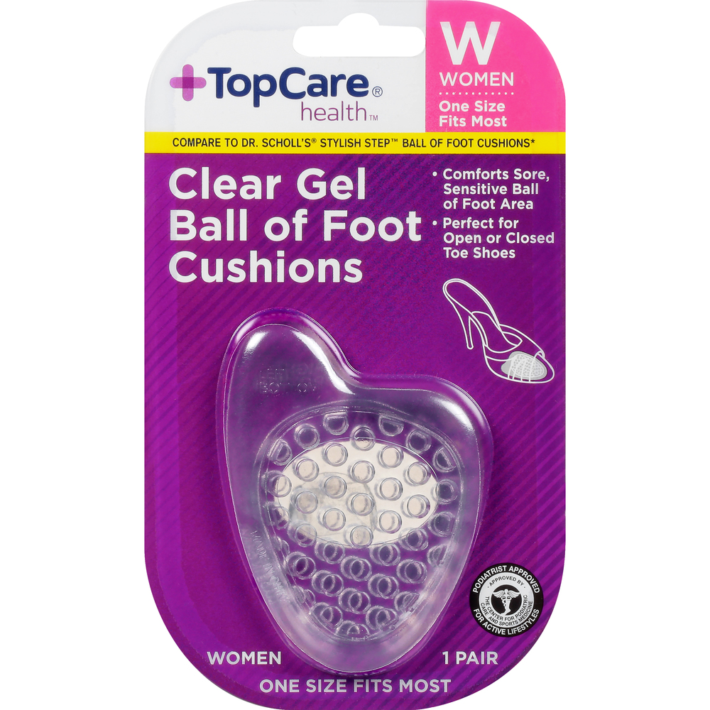 Plantilla Para Pies Mujer En Gel Top Care1 UND
