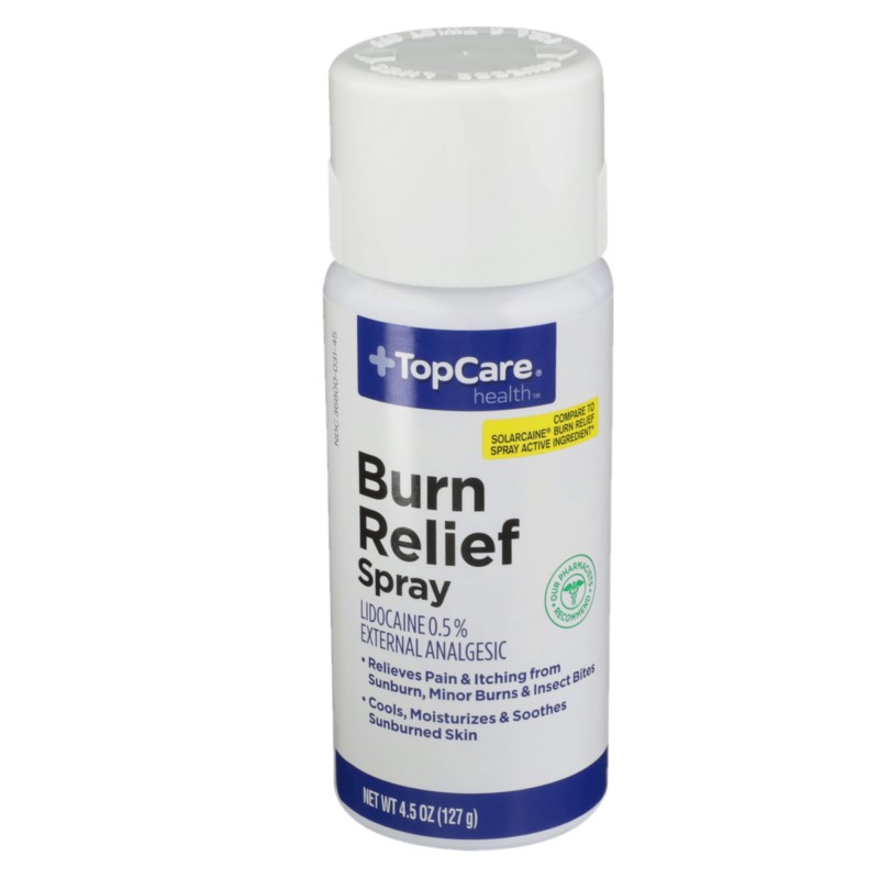 Spray Para Quemaduras Con Aloe Vera Top Care4.5 OZ