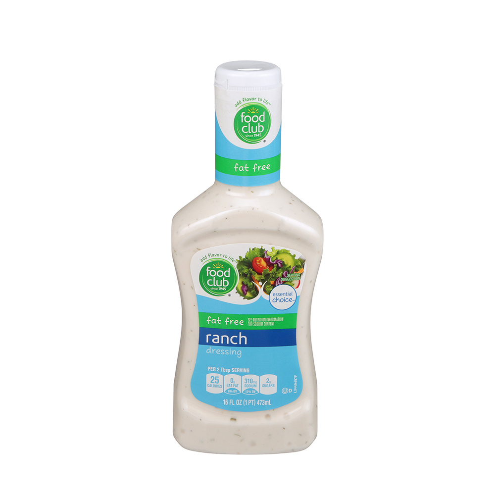Aderezo Ranchero Sin Grasa Food Club16 OZ