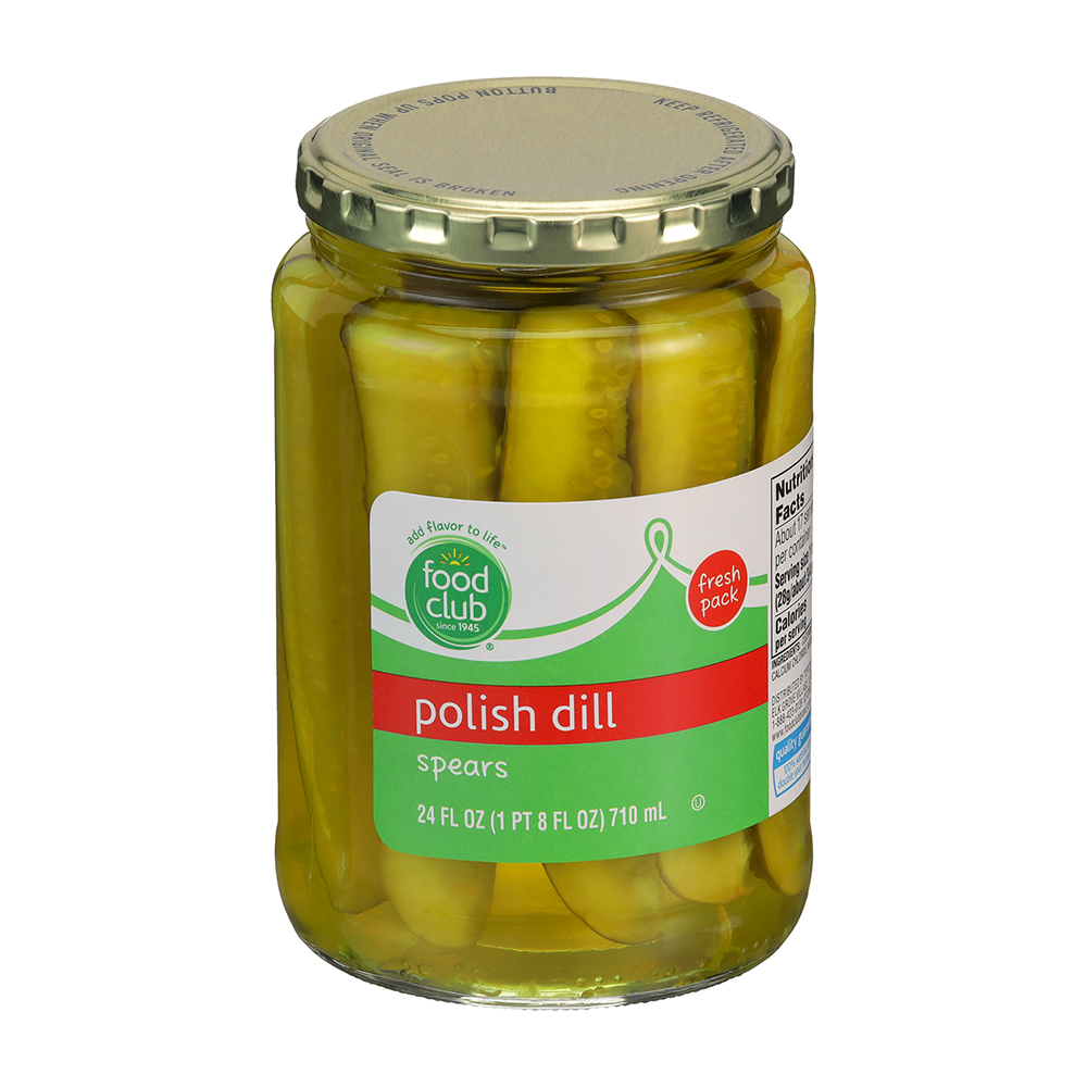 Pepinillo Rebanado Eneldo Food Club24 OZ