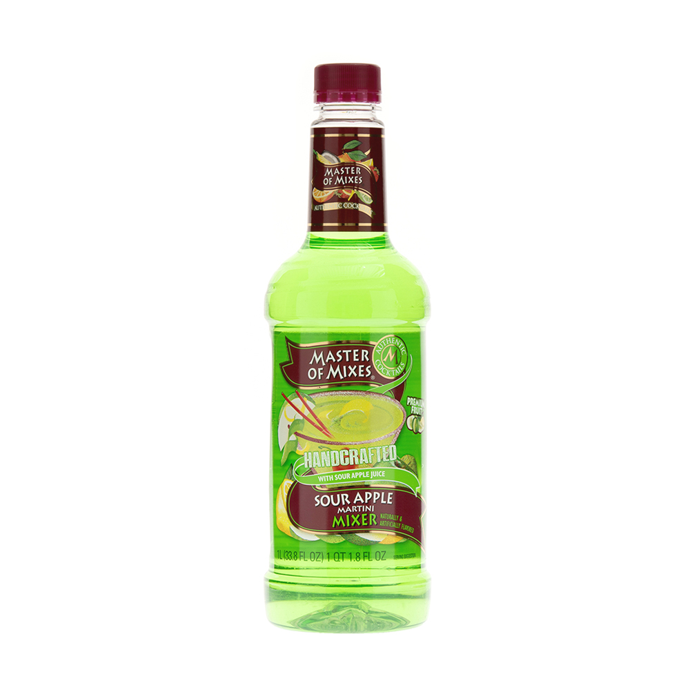 Mezcla Para Cocteles Sour Apple Martini Master Of Mixes1 LT