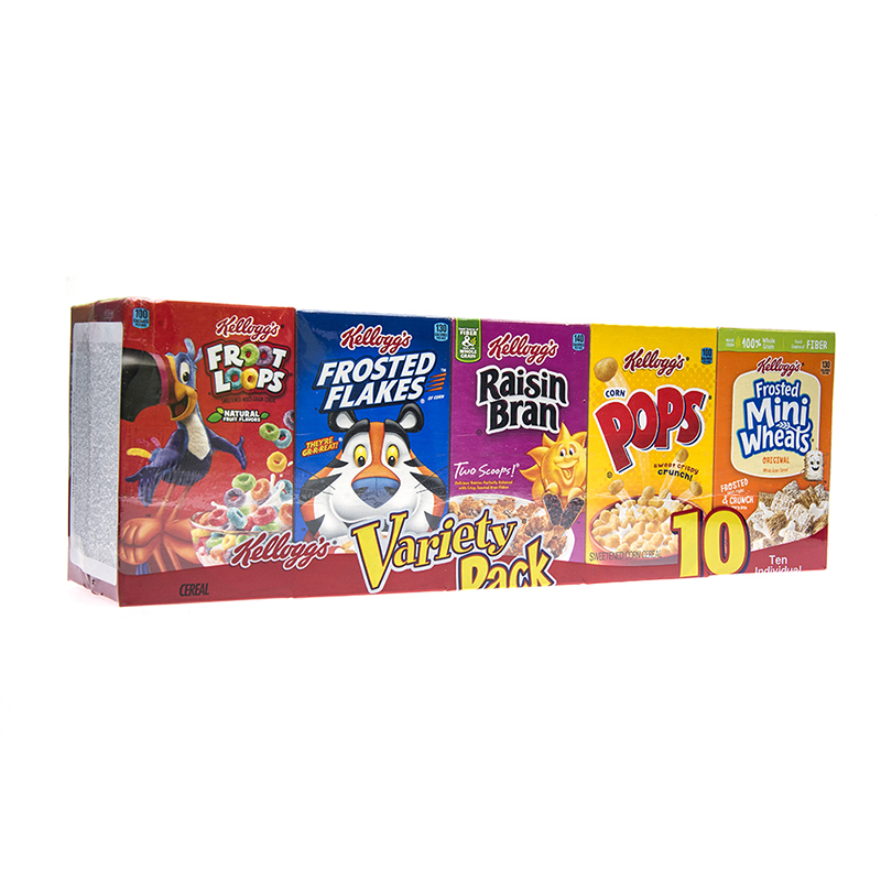Cereal Variety Pack Kellogg's10 UND