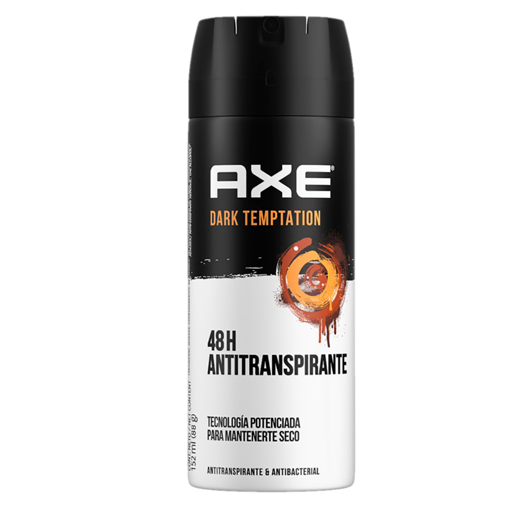 Desodorante Para Hombre En Aerosol Dark Temptation Axe152 ML