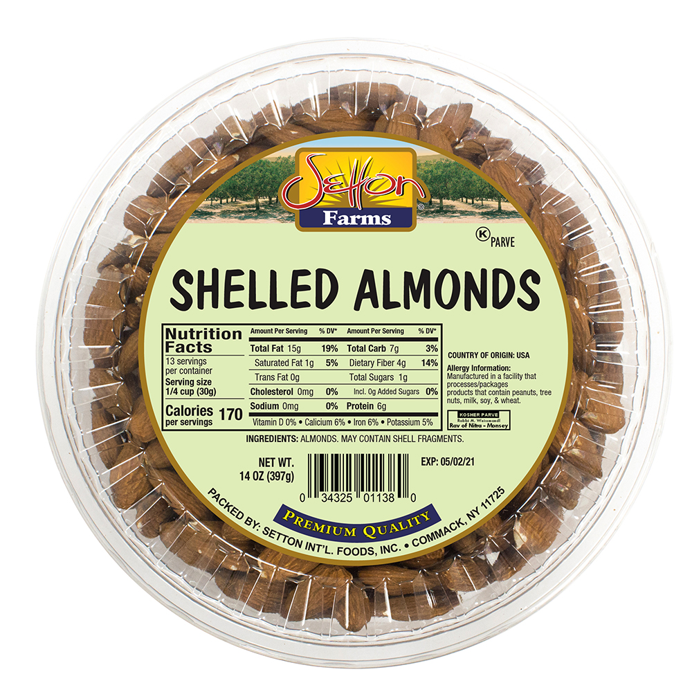 Almendras Natural Peladas Setton16 OZ
