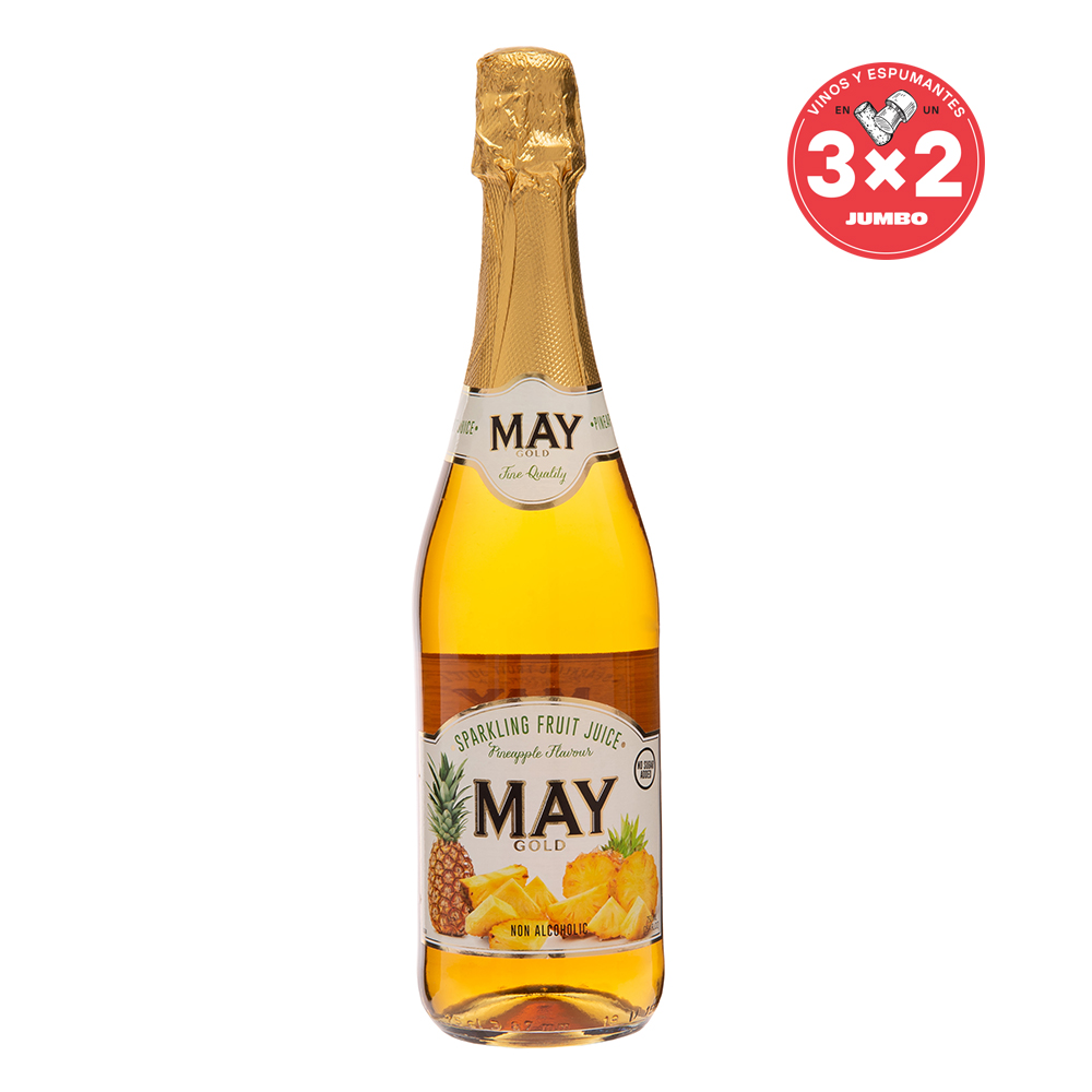 Sidra Sabor A Piña Sin Alcohol May Sparkling75 CL