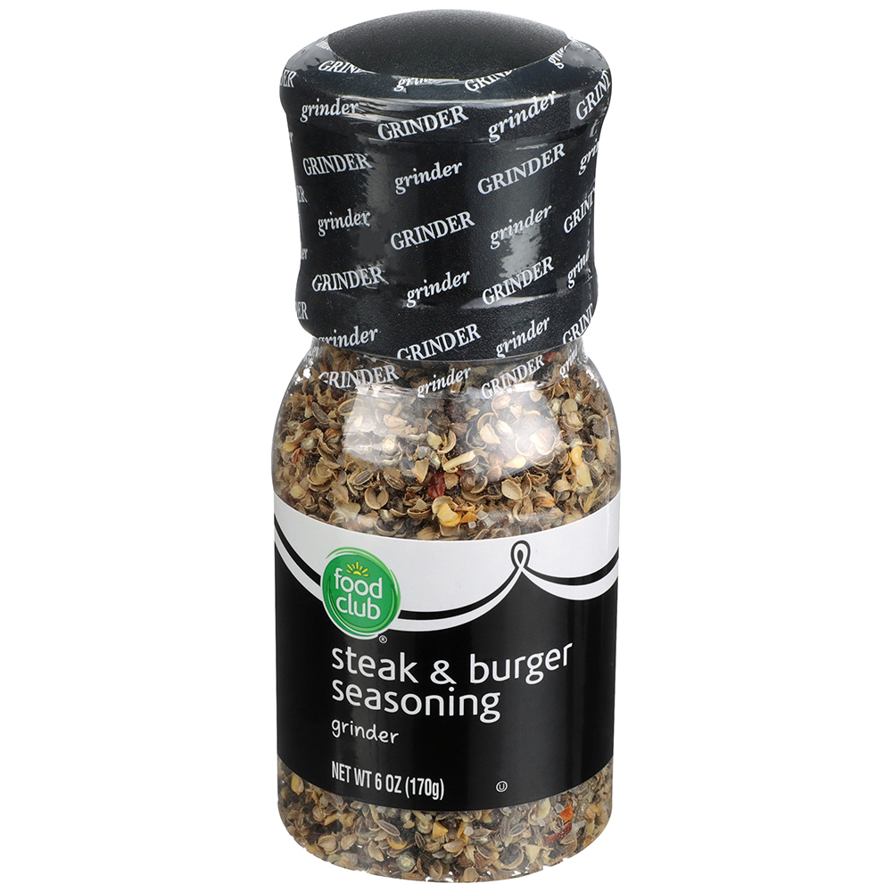Sazonador Para Carnes Y Hamburguesas Molinillo Food Club6 OZ