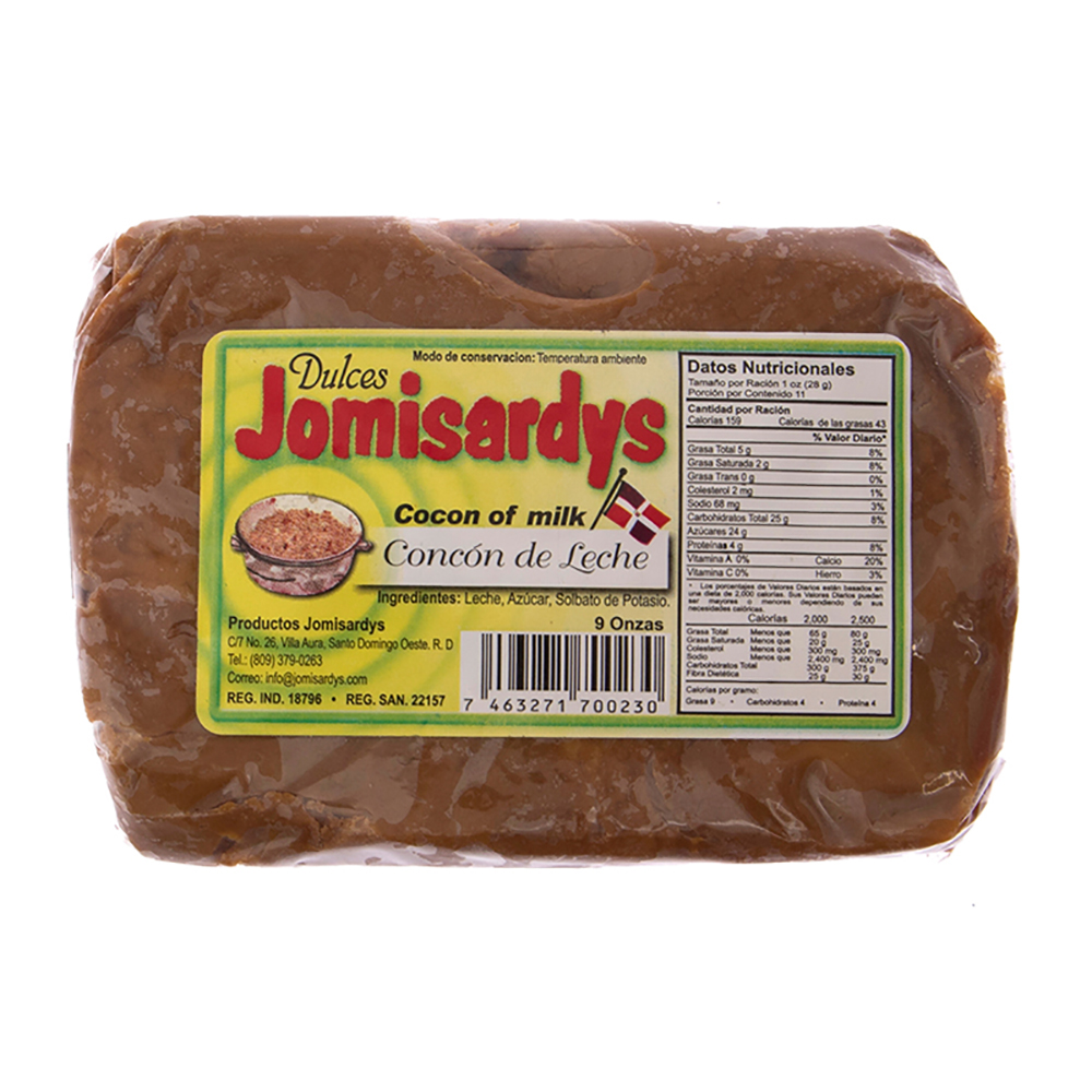 Dulce Concón De Leche Grande Jomisardys9 OZ
