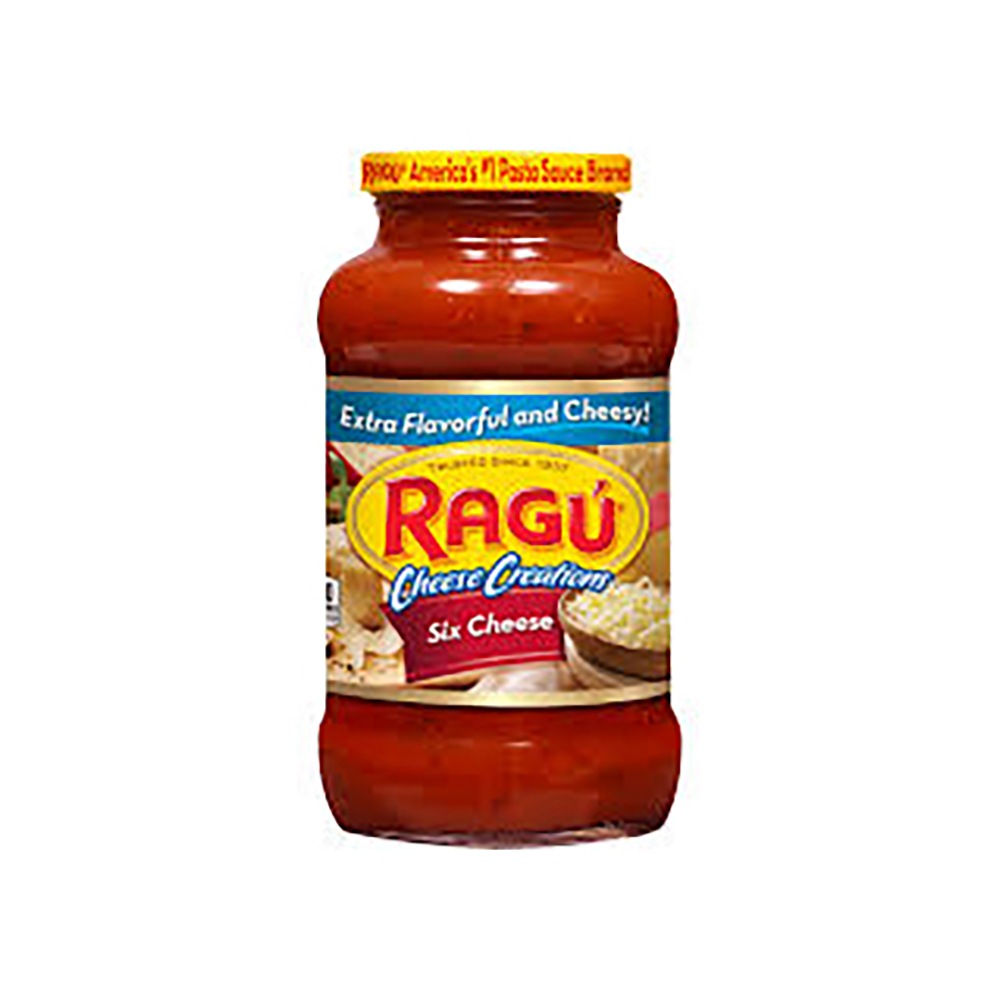Salsa Para Pasta Sabor Seis Quesos Ragu24 OZ