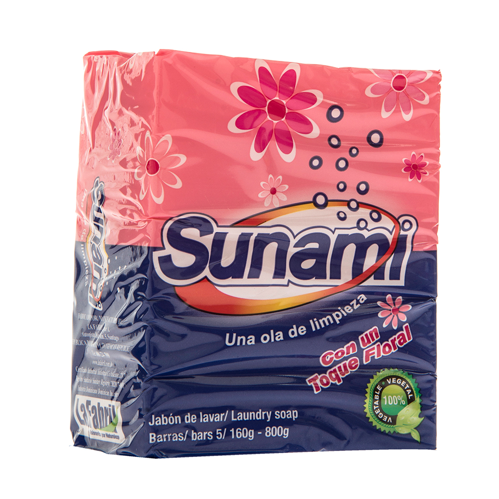 Jabón Para Lavar Toque Floral Sunami5 UND