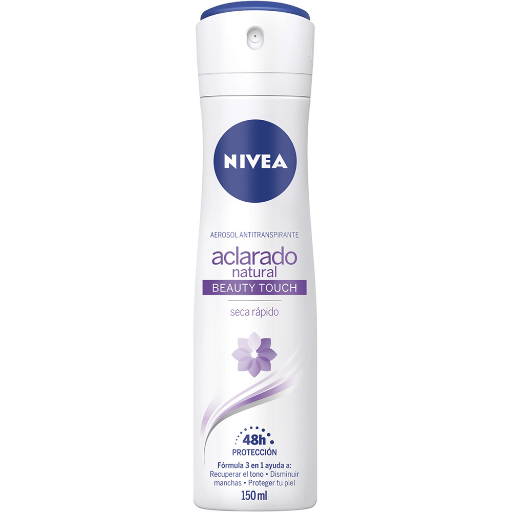 Desodorante Para Mujer En Spray Aclarado Natural Beauty Touch Nivea150 ML