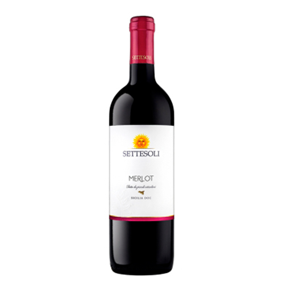 Vino Tinto Merlot Settesoli75 CL
