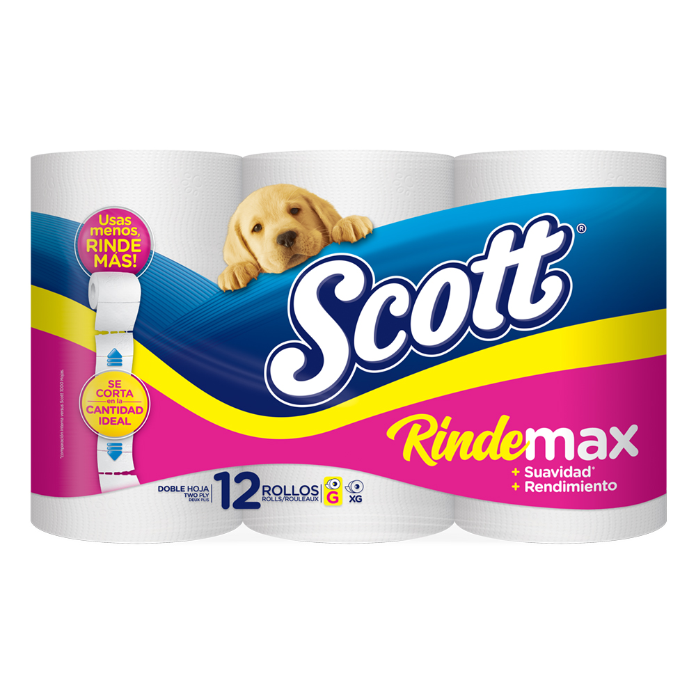 Papel Higiénico Rindemax Scott12 UND