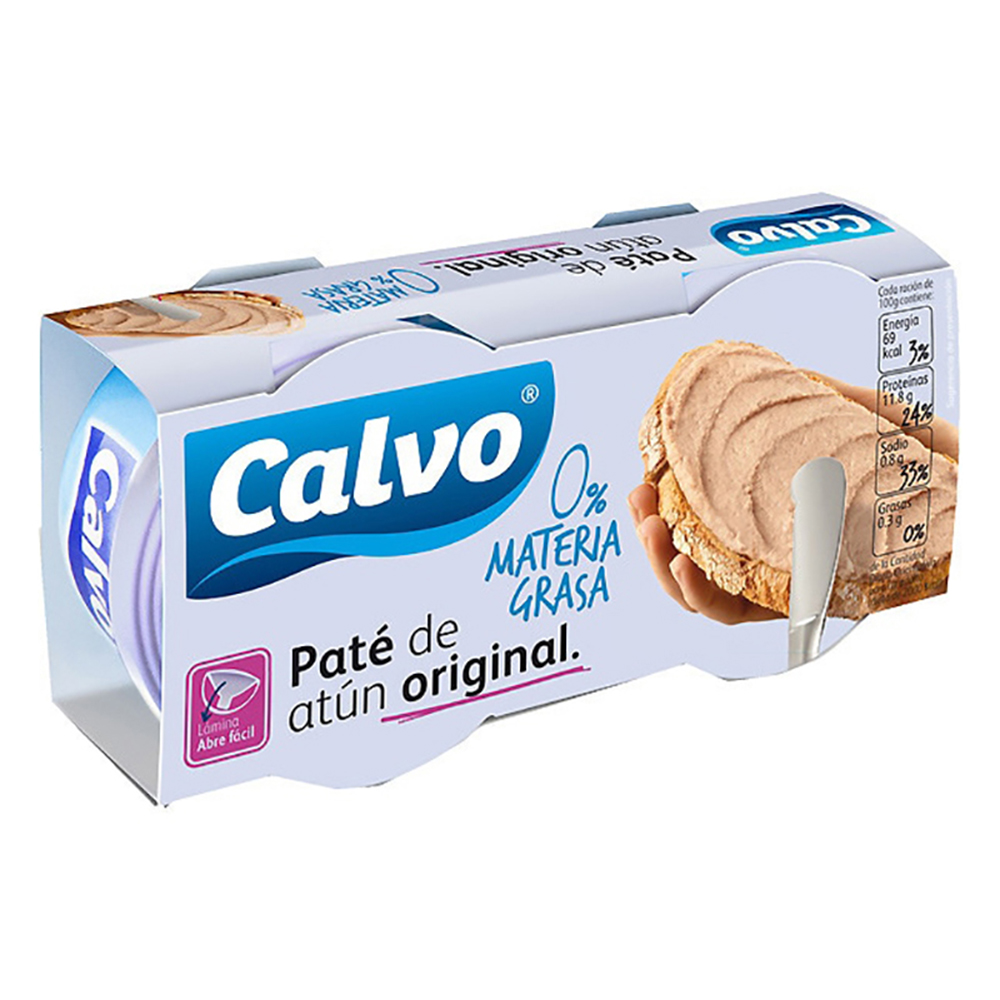 Pate De Atun Claro 0% Grasa Calvo150 GR