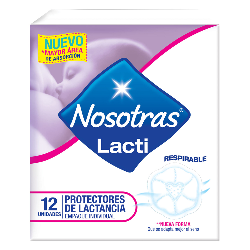 Protectores De Lactancia Nosotras12 UND